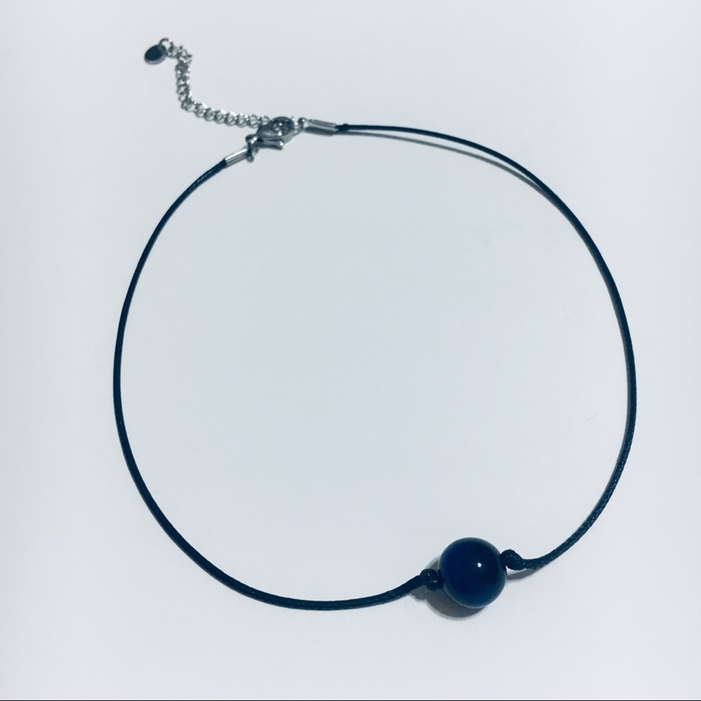 Blue Tiger’s Eye Choker